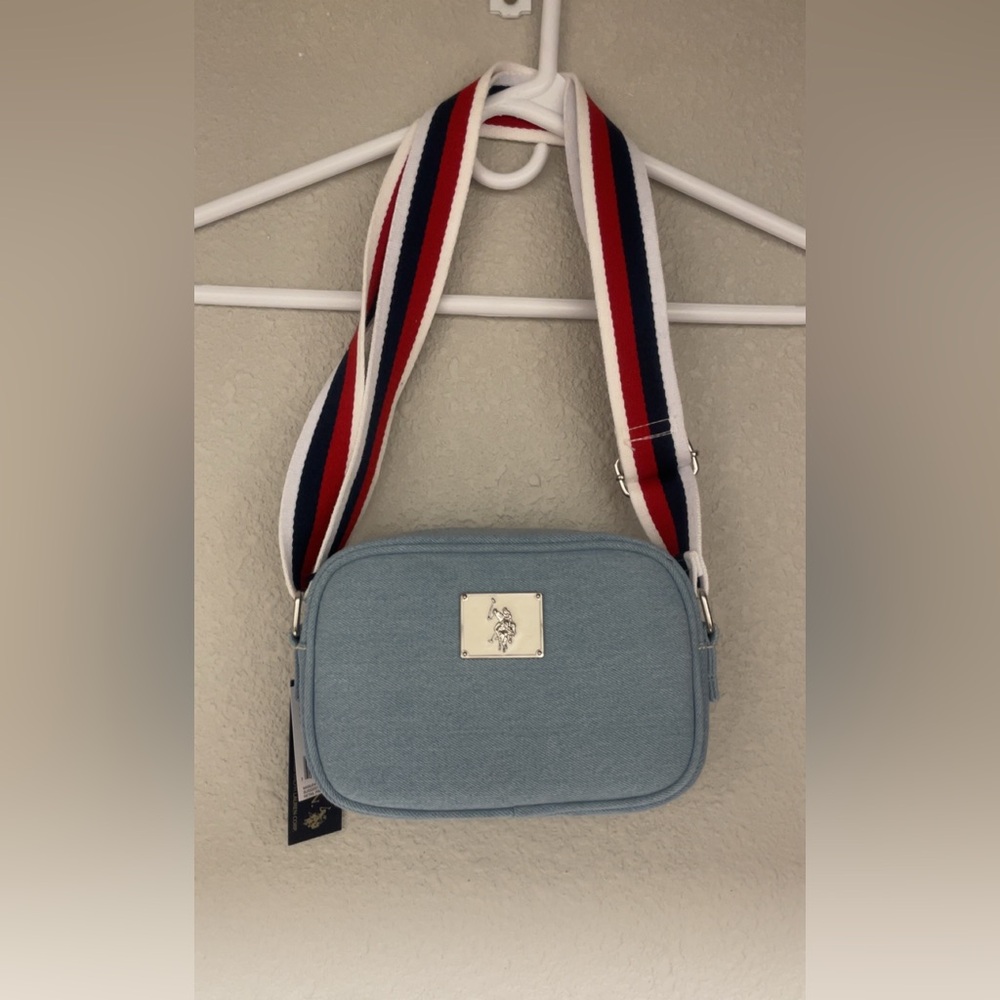 S. Polo Assn. Denim Crossbody Bag